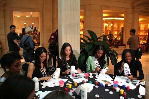 мастер класс по росписи матрешек, Miss Universe 2013