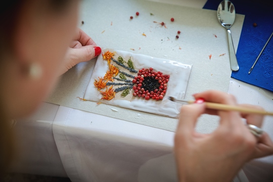 Мастер класс картины из специй
